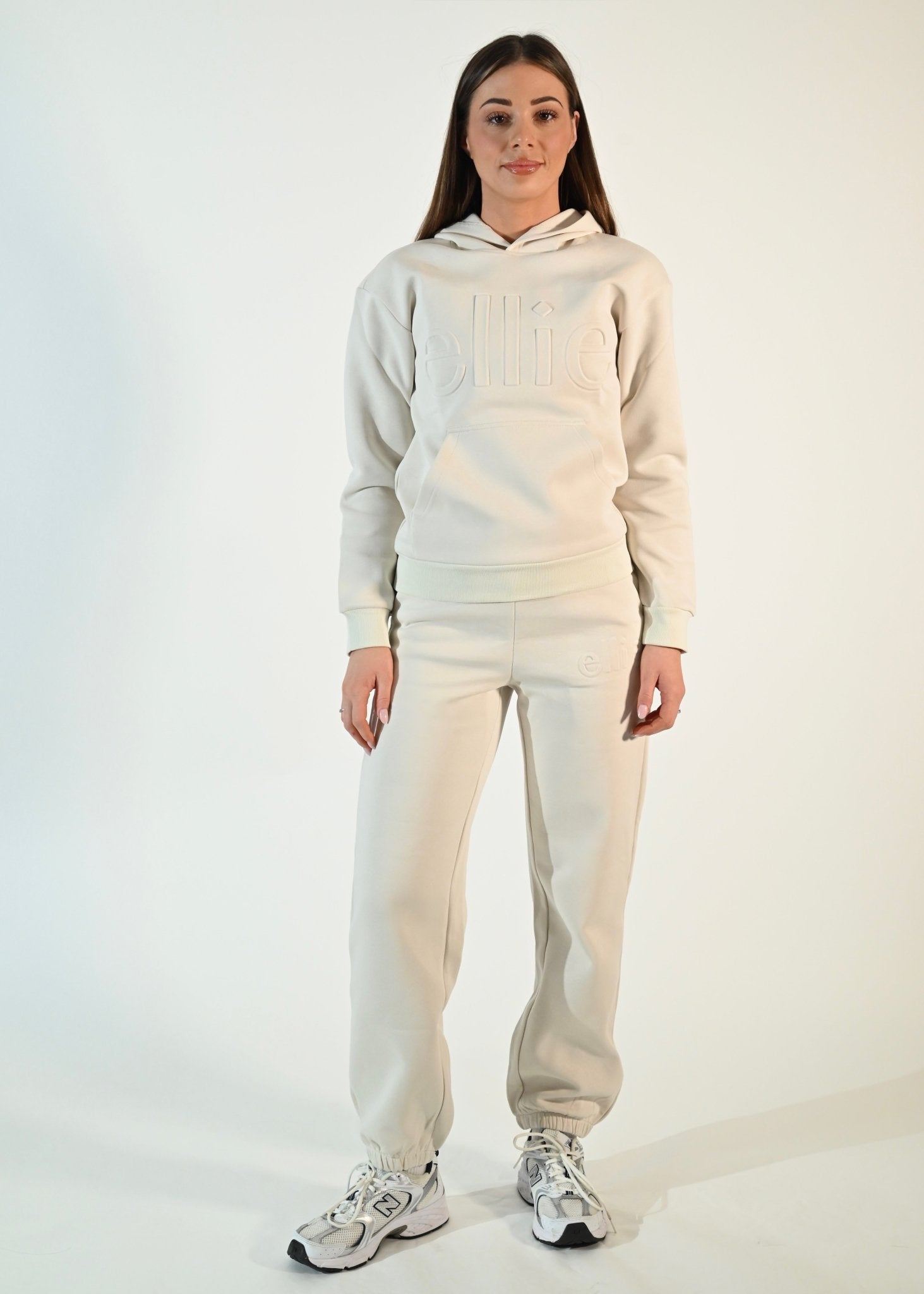 Ivory Core Hoodie - Ellie Gymwear