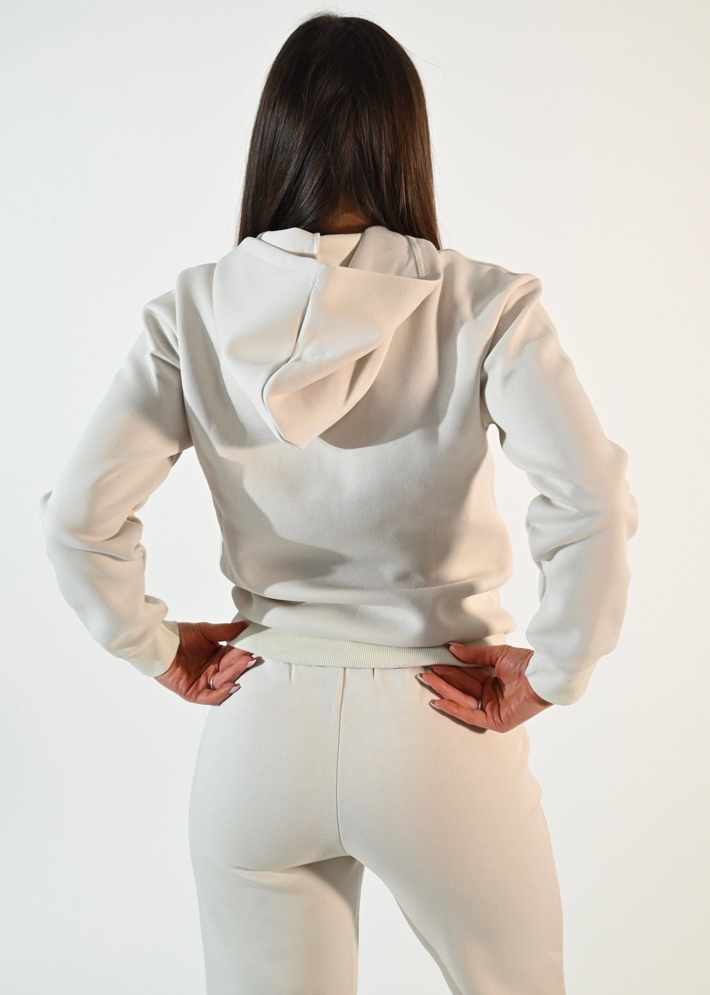 Ivory Core Hoodie - Ellie Gymwear