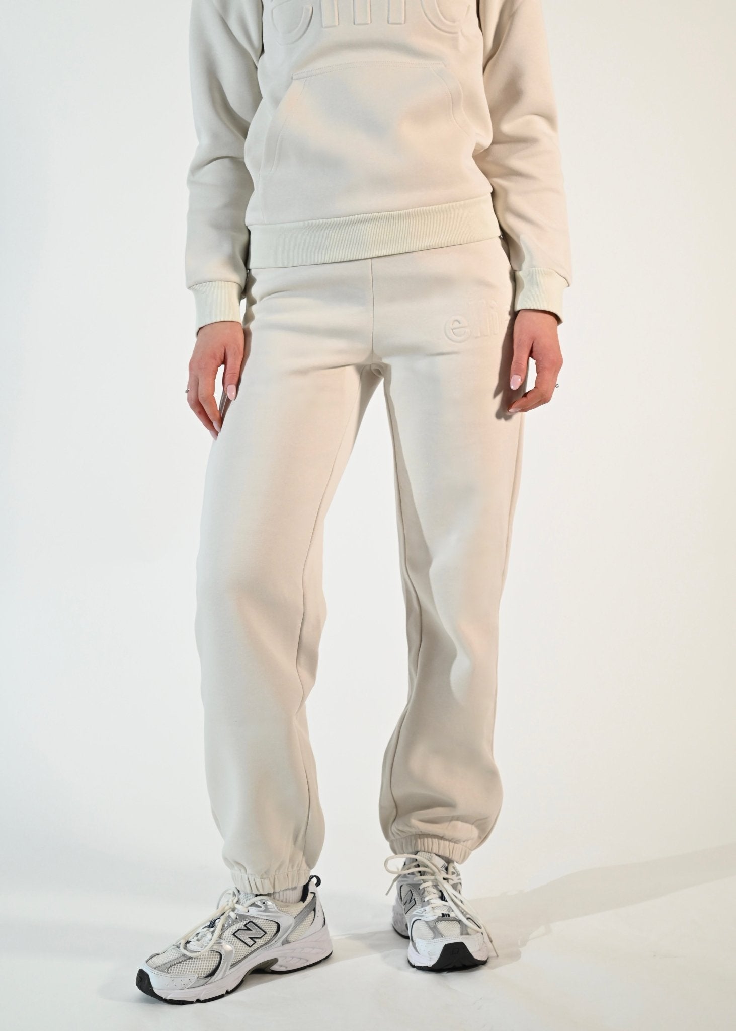Ivory Lounge Joggers - Ellie Gymwear